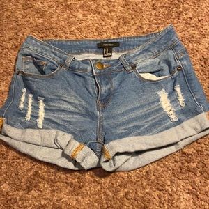 Forever 21 Size 25 Jean Shorts